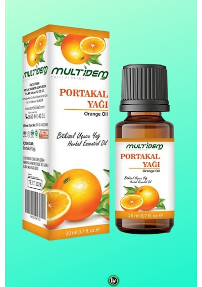 Multidem Portakal Bitkisel Yağ 20 ML