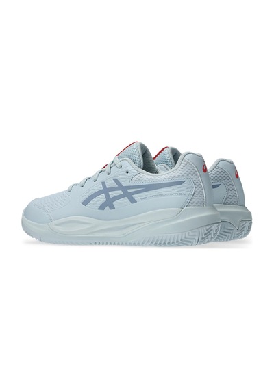 Asics Gel-resolutıon X Gs Clay Kids Sax Tenis Ayakkabısı 1044a080-403 Mavi