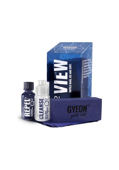 Gyeon Q2 View Sio2 - Cam Su Itici Kaplama Seti 20Ml