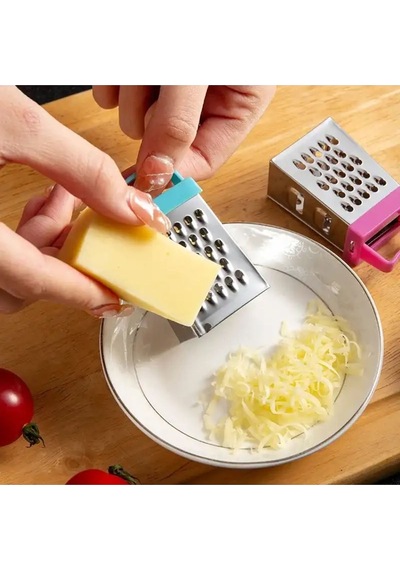 4 Adet Mıknatıslı Mini Sarımsak Rendesi Küçük Rende-dekoratif Mıknatıs Yapıştırmalı Çelik Diğer