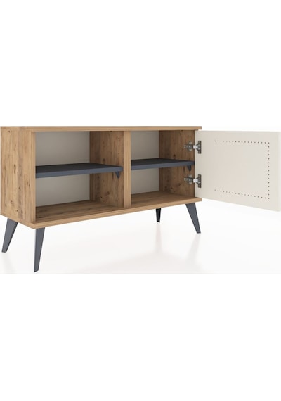 Arges Şifonyer 2 Raflı Tek Kapaklı 88x30x48 Çam-aytaşı/antrasit Aytaşı/antrasit Arges Şifonyer 2 Raflı Tek Kapaklı 88x30x48 Çam-aytaşı/antrasit Aytaşı/antrasit