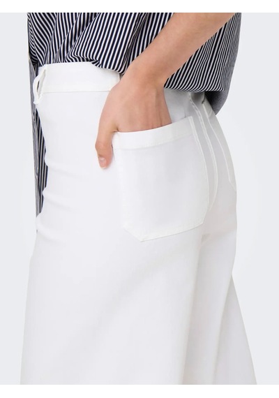 Jdy Jdyiris Hw Wide Kadın Pantolon 15341269 Beyaz