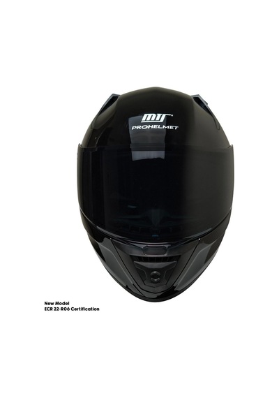 Motoanl Ece 22.r06 Sertifikalı Double Vizör Fiber Motor Full Face Yeni Sezon Kaskı SRX Siyah