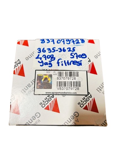 Massey Ferguson 3635-3625-4708-4709 Susı Motor Yağ Filitresi Agco
