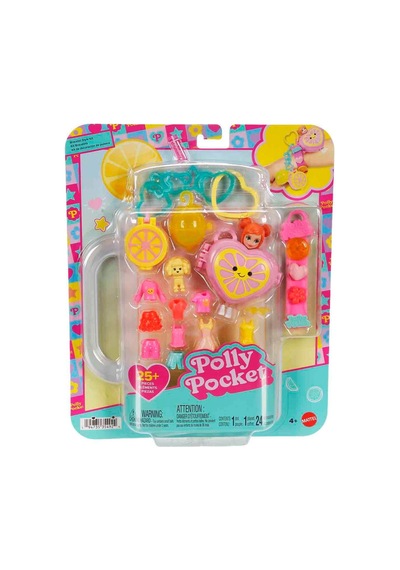 Polly Pocket Anahtarlık Olabilien Moda Stili Serisi Large Jkr51-jkr54