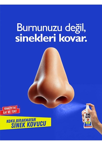 Sinkov Comfort Yakarca Sinek Kene Kovucu Vücut Sprey 100ml - Ciltte Koku Bırakmayan Koruma