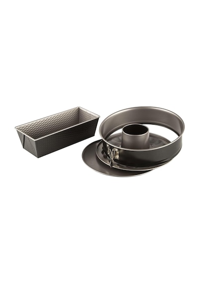 Tefal Easybake Savarin 3 Parça Kek Kalıbı Seti - Gri Diğer