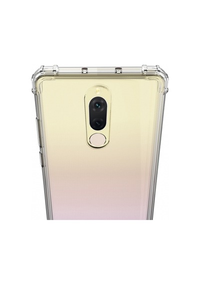 Blogy Mate 10 Lite İle Uyumlu Crystal Fit Kılıf Crystal Clear