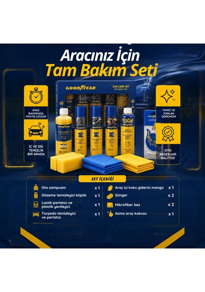 Good Year Araç Bakım Seti 10 Parça