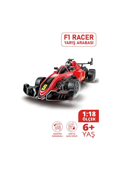 F1 Racer Uzaktan Kumandalı Yarış Arabası