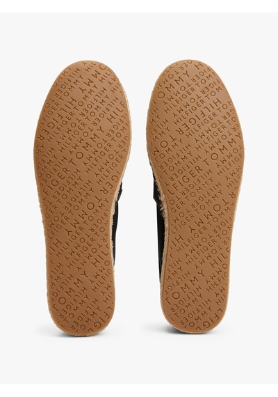 Tommy Hilfiger Kadın Marka Logolu Günlük Kullanıma Uygun Siyah Espadril Fw0fw08541 Bds