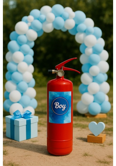 Mavi Dumanlı Cinsiyet Belirleme Bombası Gender Reveal Boy Smoke Yoğun Renkli Duman Spreyi