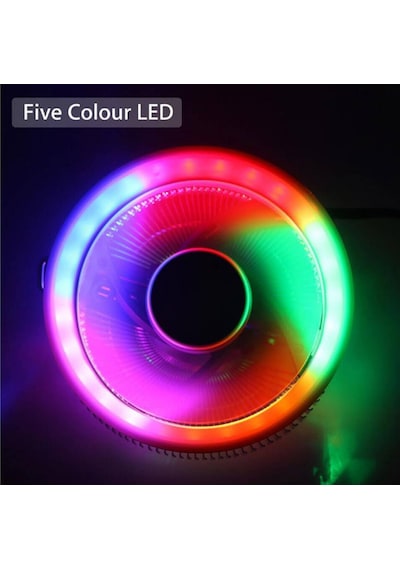 Coolmoon Rgb İşlemci Fanı Amd/Intel Uyumlu Işıklı Cpu Fanı Coolmoon Rgb İşlemci Fanı Amd/Intel Uyumlu Işıklı Cpu Fanı