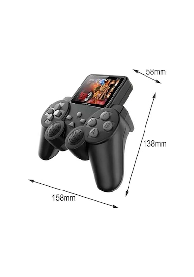 Mey İthalat Yeni Nesil Mini Atari 520 Retro Oyunlu S10 El Atarisi Video Oyun Konsolu 82151079