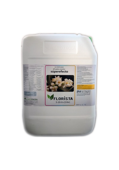 Süperfecto Florista [5-20-0+5(Zn)] Çiçek Teşvik Edici 20 Litre 20 Litre