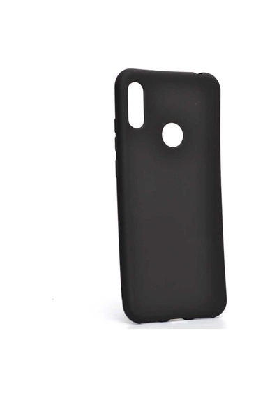 Huawei Y6s 2019 Kılıf Zore Premier Silikon Kapak Siyah