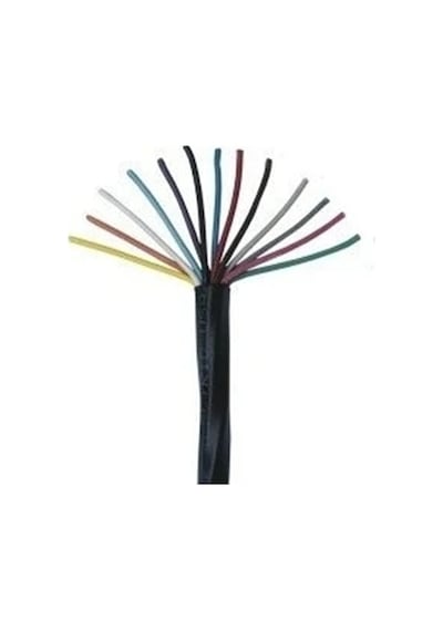 Kastro 13 Uçlu Toprak Altı Sulama Sinyal Kablosu 0,8mm 13 Renk 30 Metre