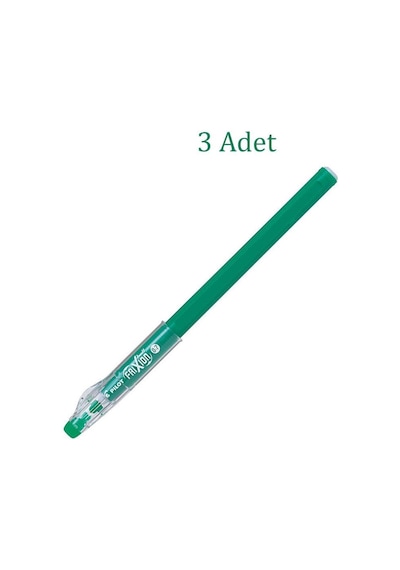 Pilot Frixion Ball Stick Roller Silinebilir Jel Kalem 0.7 mm Yeşil F18-G 3 Adet