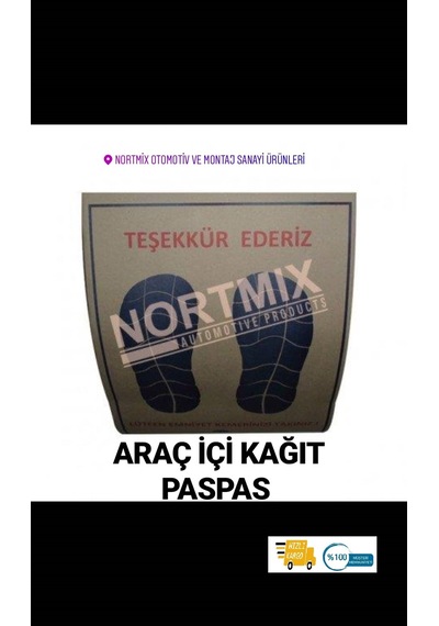 Araç İçi Rulo Kağıt Paspas (500 Adet)