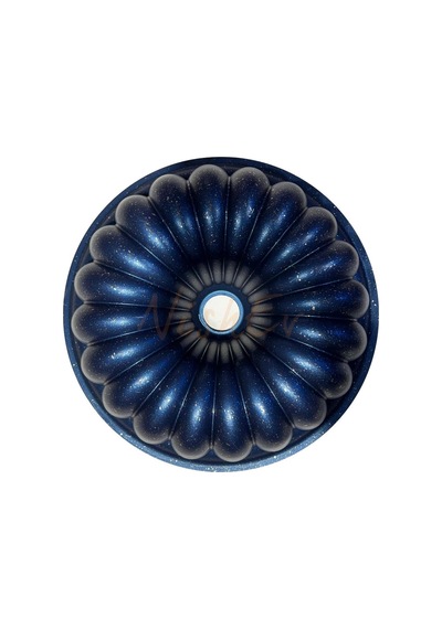 Hanımeli Premium Döküm Kek & Turta Kalıbı 26 Cm Mavi Renkli