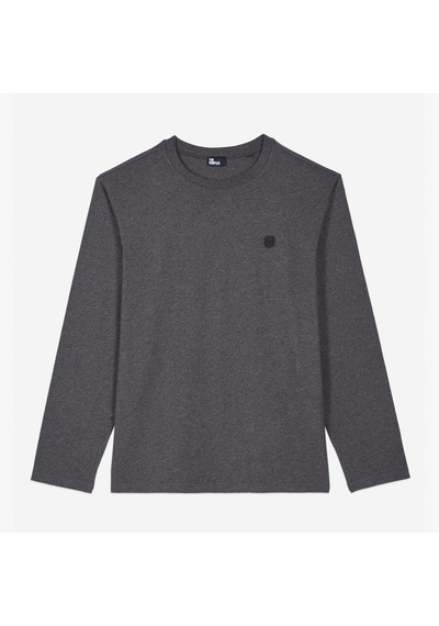 The Kooples Uzun Kollu Erkek Gri T-shırt
