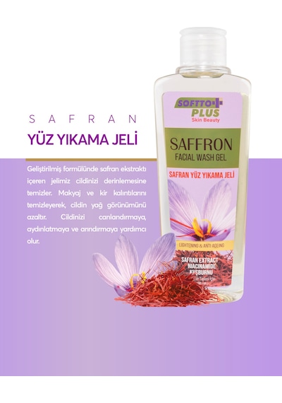Safran Yüz Yıkama Jeli 200 Ml