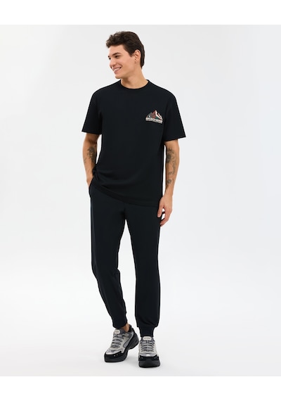 Skechers M Graphic Tee T-shirt Erkek Siyah Tshirt S2610059-3817
