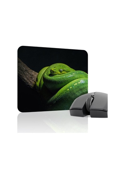 Yılan Kaymaz Dikişli Kauçuk Oyuncu Mousepad V2 - 22x18 Gaming Mouse Pad Fare Altlığı