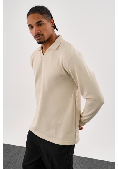 Redline Mellow Oversize Sweatshirt Bej