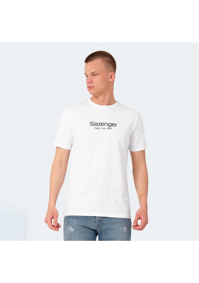 Slazenger VOITTO Erkek  Beyaz Tişört