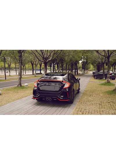 Honda Civic Hb Fk7 Led Spoiler
