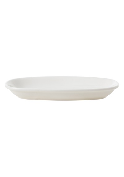 Mudo Home Natura Kayık Tabak 25cm Beyaz