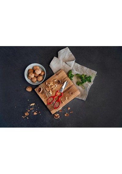 Zwilling Kitchen Shears Çok Amaçlı Makas, Paslanmaz Çelik, Kırmız