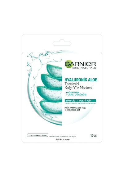Garnier Hyaluronik Aloe Temizleyici Kağıt Yüz Maskesi