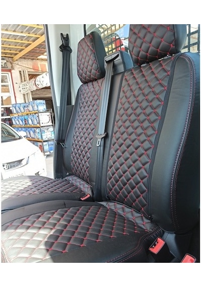 Ford Transit 2021 Araca Özel Deri Tek Kabin Oto Koltuk Kılıfı (500434652)