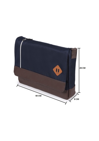 Strong Bag STRONG 15.6 İNCH Laptop Bölmeli Omuz Askılı Postacı Çantası KFT04 Çok Renkli