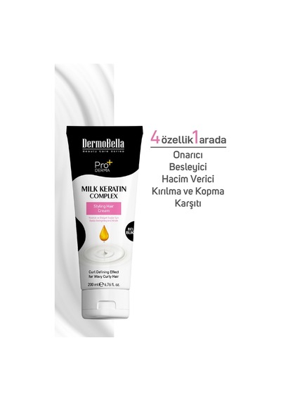 Milk Keratin Complex Bukle Şekillendirici Saç Kremi 200 Ml