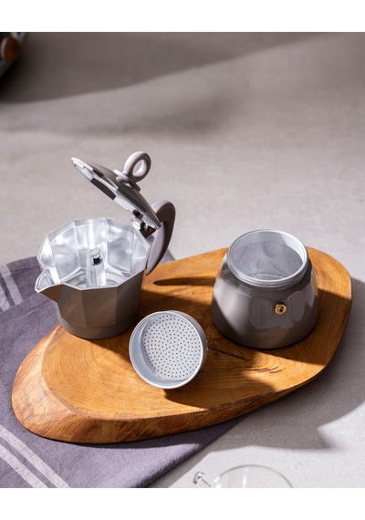 Madame Coco Tara Moka Pot - Bej - 150 Ml