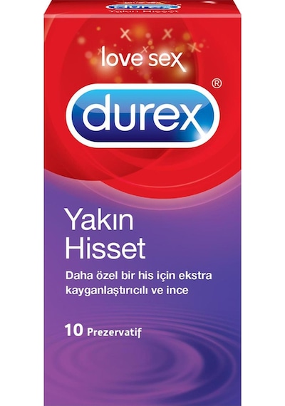 Durex Yakın Hisset Prezervatif 10'lu