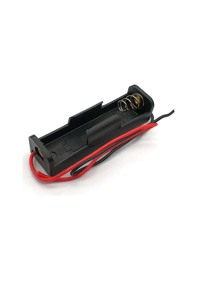 1'Li Aa Kalem Pil Kutusu Yuvası 1.5V Kablolu Kalem Pil Tutucu