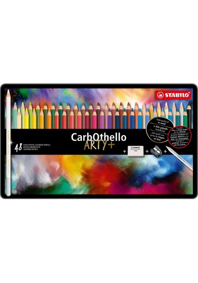 Stabilo Carbothello Arty+ Pastel Kalem Seti 48li 1448-6 Çok Renkli