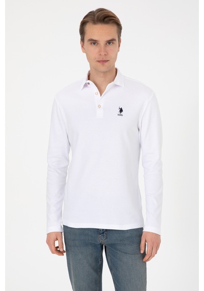 U.s. Polo Assn. Erkek Beyaz Sweatshirt 50307692-vr013 Beyaz