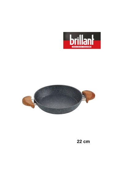 Alpha Bio Granit Sahan 22 Cm Antrasit