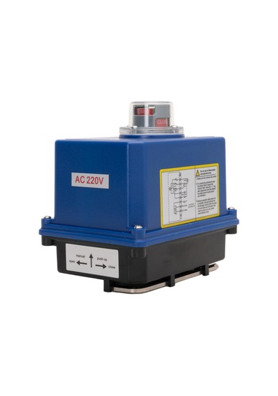 30Nm On-Off Elektrikli Aktüatör 220V AC / 24V DC