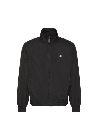 Calvin Klein Ls Dolgusuz Naylon Harrington Siyah Erkek Ceket-13074 Siyah