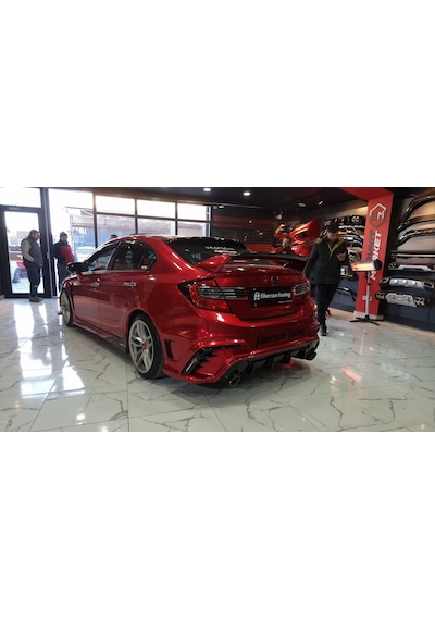 Honda Civic Fb7 F450 Arka Tampon (2012...)---fibersan Tuning