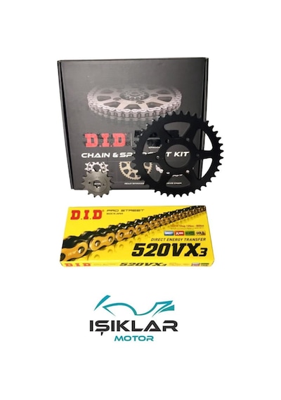 Bajaj Pulsar 200 Did Zincir Dişli Seti