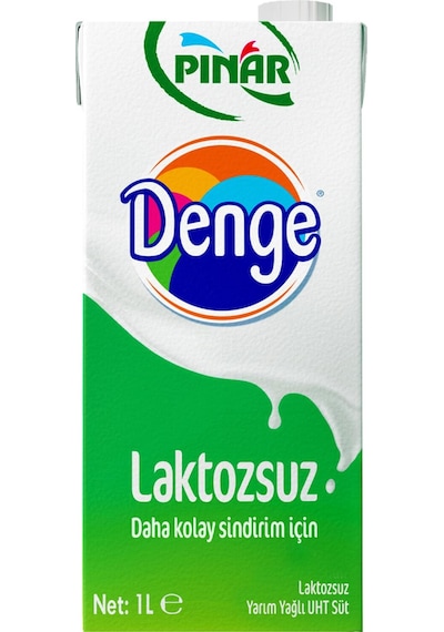 Pınar Denge Laktozsuz Süt 1 Lt X 6 Adet
