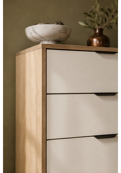 Home Liva 5 Çekmeceli Şifonyer 50x105x40 Cm Krem - 912183181 Krem Home Liva 5 Çekmeceli Şifonyer 50x105x40 Cm Krem - 912183181 Krem