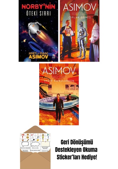 Norby Nin Öteki Sırrı + Çıplak Güneş Robot Serisi 2. Kitap + Vakıf Kurulurken Vakıf Serisi 6. Kitap